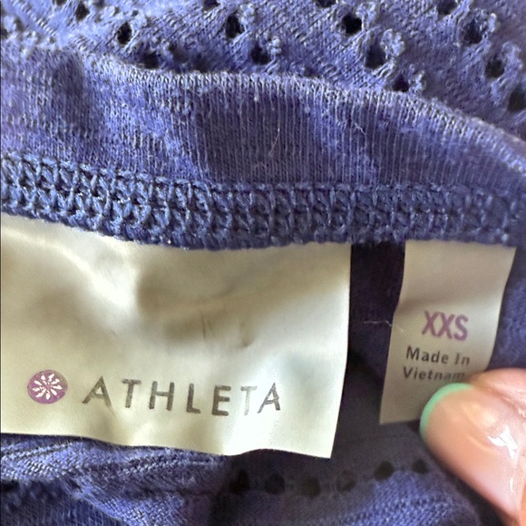 Athleta Pointelle Crewneck Sweater - Picture 7 of 9